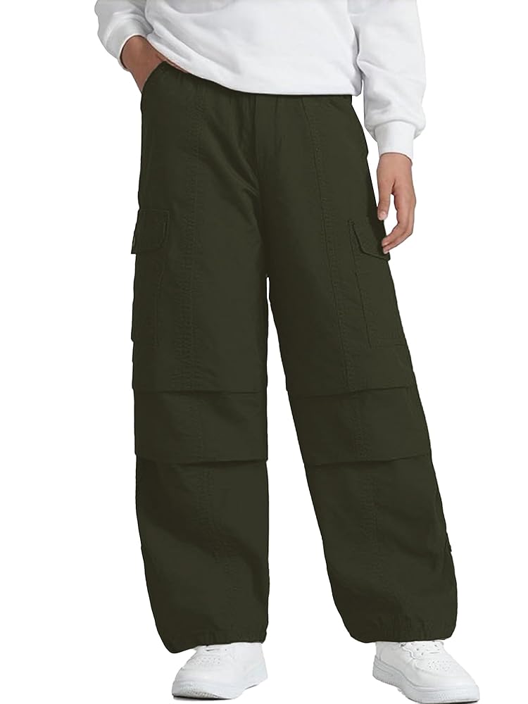 Amazon.com: SANGTREE Boy's Drawstring Waist Pleated Front